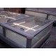 Glass covers for refrigeration equipment