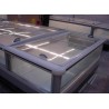 Glass covers for refrigeration equipment