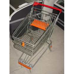 Shopping trolley DR-90 zinced